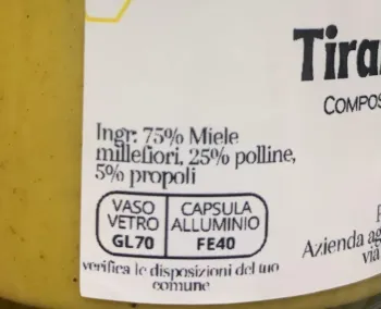 Tiramisú de abeja - energético con miel, polen y propóleo