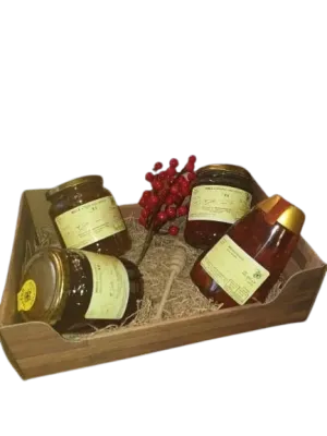 Cesta de miel Apicoltura Onetti