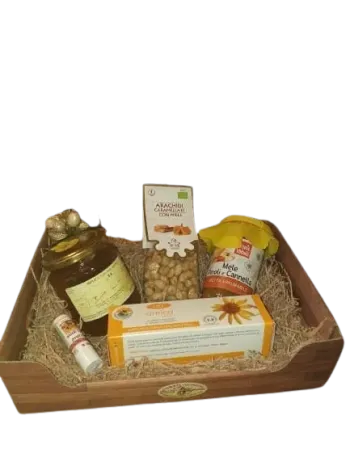 Panier de miel et d'arnica