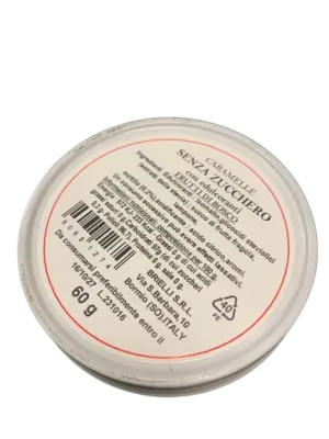 Caramelle frutti di bosco senza zucchero - 60 g