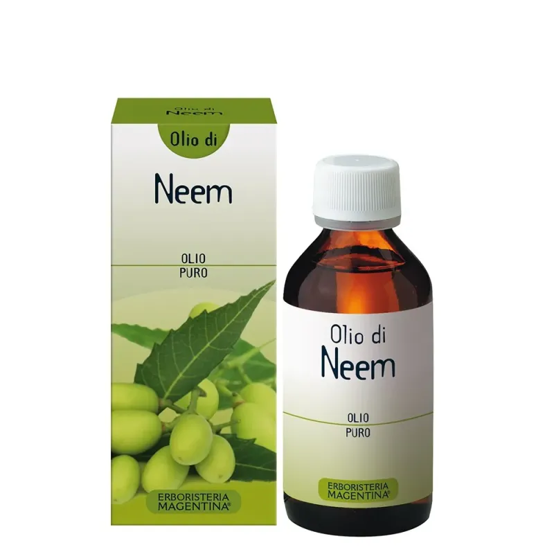Olio di Neem 100 ml - Erboristeria Magentina Olio di Neem 100 ml - Erboristeria Magentina