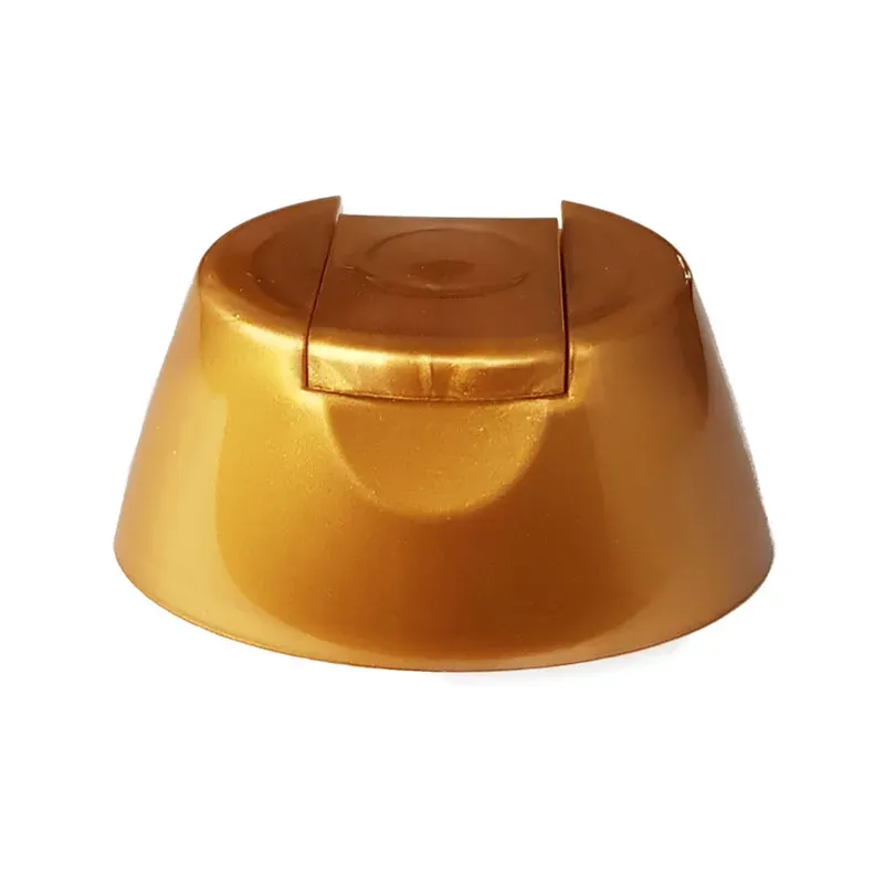 Tappo a incastro colore oro per flaconi squeezer gold Tappo a incastro colore oro per flaconi squeezer gold