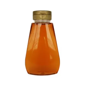 Squeezer dosatore in pet per 250 g miele -180 ml - tappo a vite colore bronzo