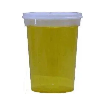 180 ml transparent plastic jar for 250 g of honey