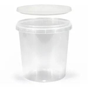 750 ml durchsichtiges plastikglas für 1000 g honig