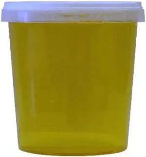 Vaso in plastica trasparente da 760 ml per 1000 g di miele
