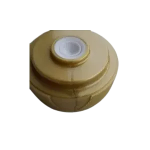 Squeezer dosatore in pet per 500 g miele - 350 ml - tappo a vite colore bronzo