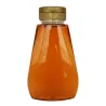 Squeezer dosatore in pet per 500 g miele - 350 ml - Tappo a vite colore bronzo