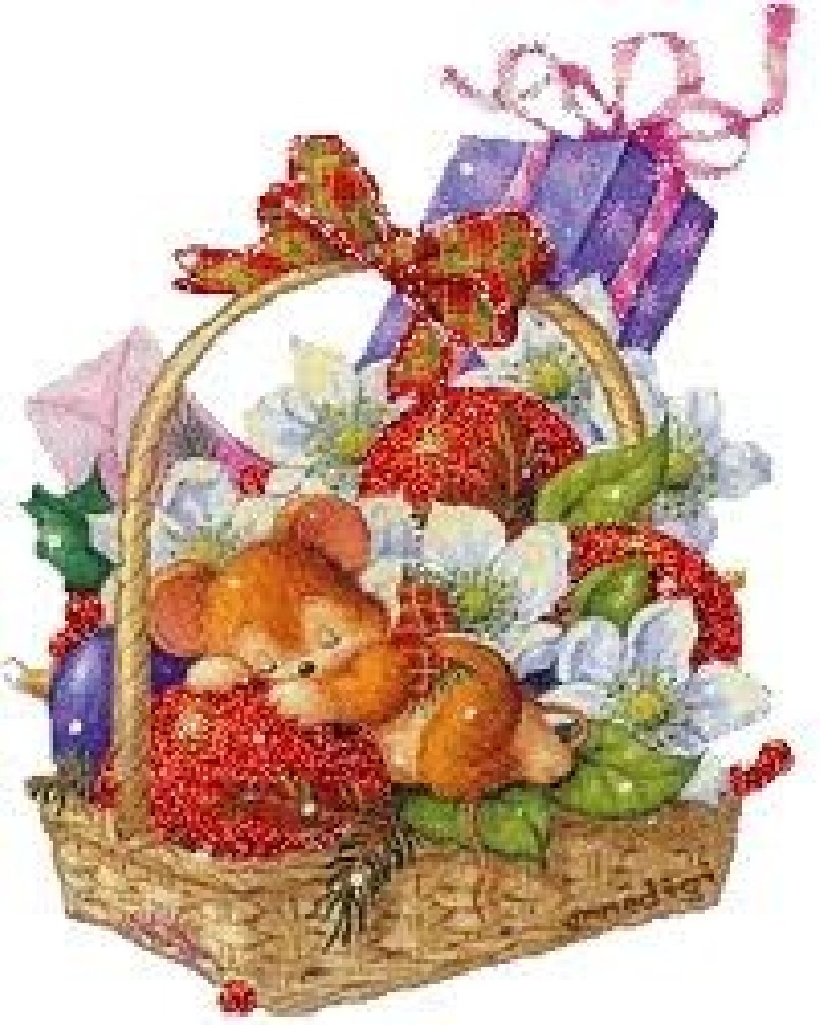 Christmas and Easter baskets