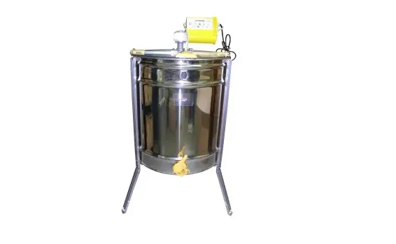 Motorized round series honey extractors